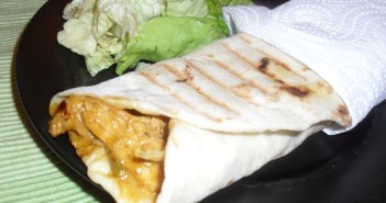 Recette facile : fajitas au poulet et son pain a l’oriental