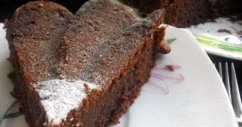 Gâteau au chocolat et aux marrons