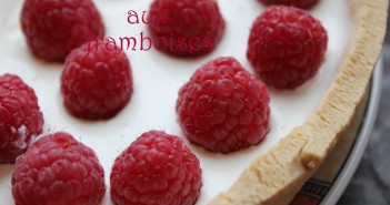 Tarte aux framboises , Recette facile et rapide