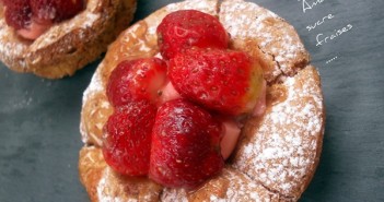 Dacquoise aux fraises