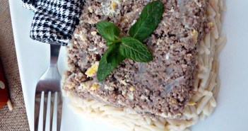 Makaroun bel turk …. recette Algérienne de pâte a la viande hachée et oeuf