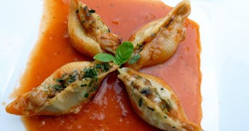 Coquilles à la ratatouille , recettes facile et économique