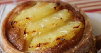 Tarte amandine à l’ ananas
